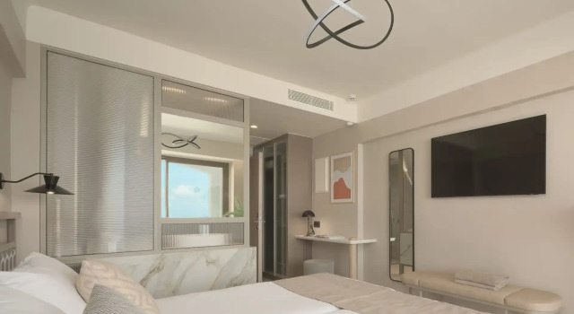 Двухместный номер Superior with side sea view Creta Star Hotel
