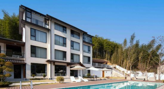Anji Yuwanfeng Ono Yushan Residence Holiday Meisu, Prenota Hotel Hotel a Huzhou con piscina, Piscina