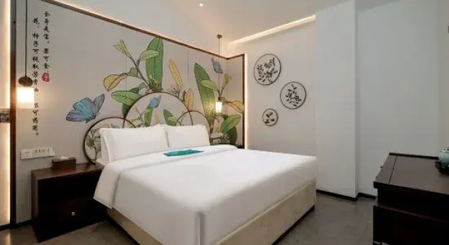 Двухместный люкс Executive с красивым видом из окна Guangzhou Shijianxiangjing Qixidi Tianxiangli Hotel