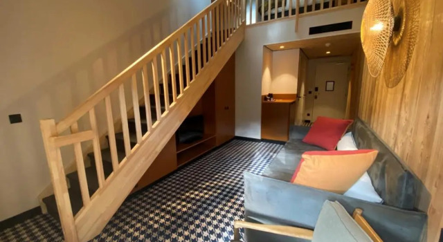 Номер Standard Дуплекс с балконом Mercure Peyragudes Loudenvielle Pyrénées