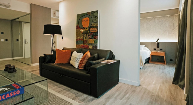 Люкс Deluxe Howard Johnson Plaza La Ribera