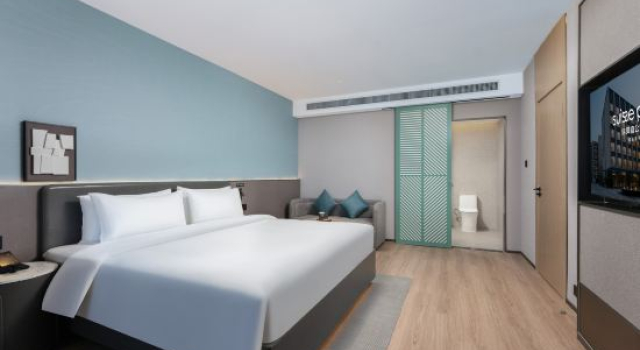 Люкс Business Ruibeiting Apartment Hotel at Zhoushan Putuo Banshengdong Wharf