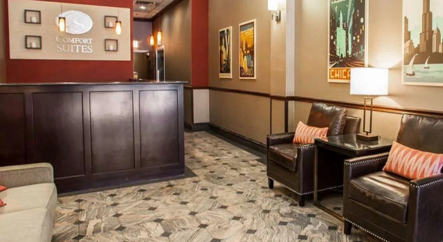 Comfort Suites Michigan Avenue, Забронировать Отель Отели Иллинойс 3 звезды, 3*