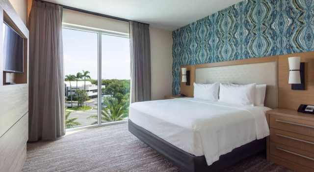Двухместный люкс с 2 комнатами Residence Inn Palm Beach Gardens