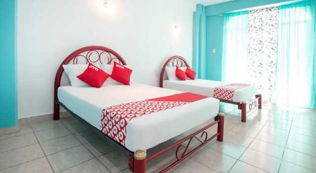 Люкс Standard с балконом OYO Hotel Estacion,José Cardel,Parque Central Revolución