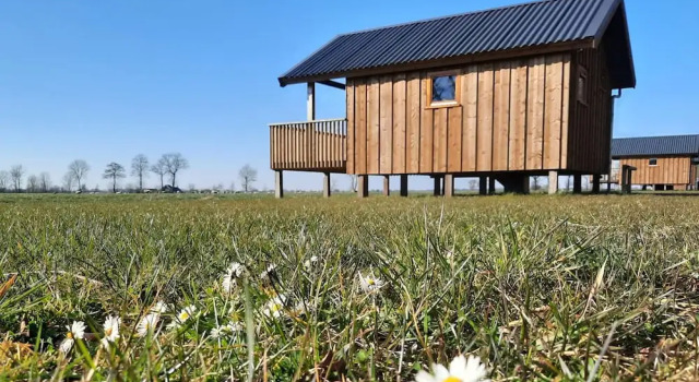 Коттедж Atmospheric Lodge With Unobstructed View, Located in Beautiful Drenthe