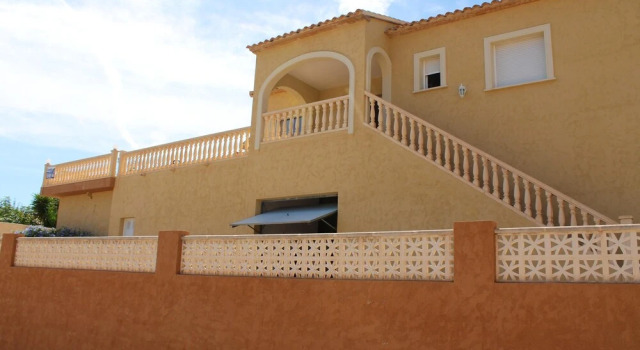 Villa With 4 Bedrooms in Calp, With Wonderful sea View, Private Pool and Furnished Garden Near the Beach