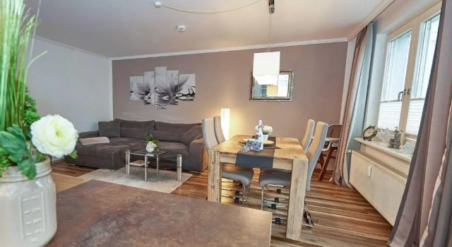 Апартаменты Haus "Concordia" in Binz - WG11 "Liuba" mit Terrasse strandnah