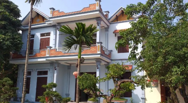 Кровать в общем номере Tam Coc Melody Homestay