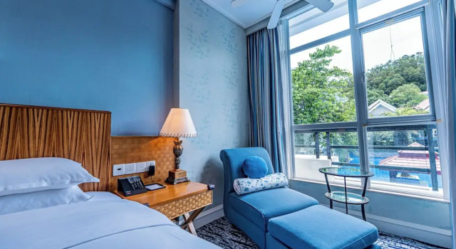 Двухместный номер Superior с балконом и с красивым видом из окна Goodview Hot Spring Hotel Tangxia