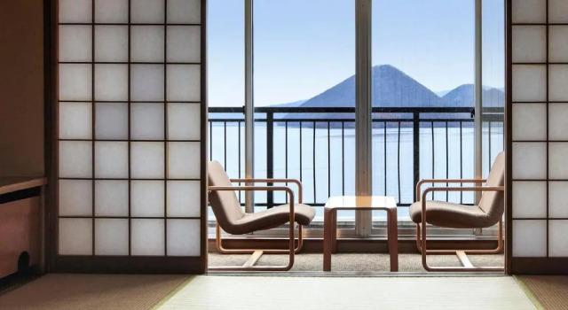 Standard Zimmer mit Seeblick Toya Kohan Tei