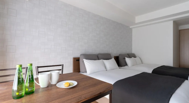 Двухместный номер Deluxe с балконом Hotel Abitare Namba West