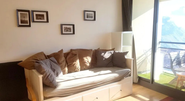 Apartment With one Bedroom in Orcières, With Wonderful Mountain View a, Забронировать Апартаменты/квартира Отели Орсьер с бассейном, рядом с Горнолыжный подъемник Солей, Бассейн