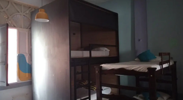 Кровать в общем номере Casona Don Juan Hostel