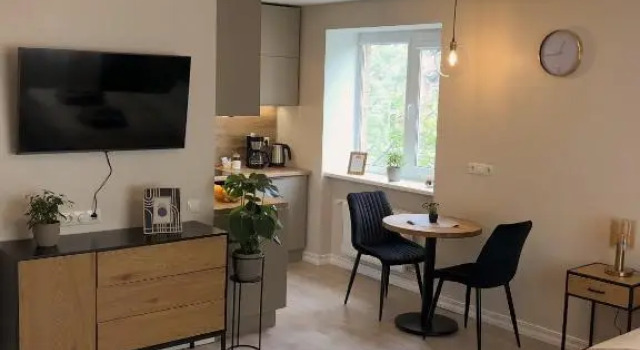 Апартаменты Modern studio apartment near the beach - 5 min walk