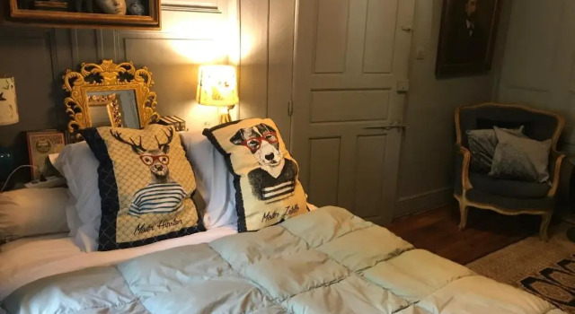 Семейный люкс Domaine De La Bastille, Manoir du XVll, Bed and Breakfast