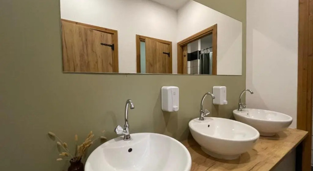 Кровать в общем номере So Young Hostel