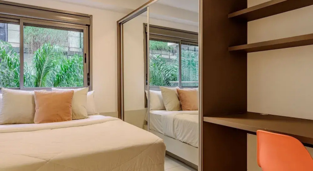 Апартаменты Classic Vossa Bossa Vila Madalena Diseño