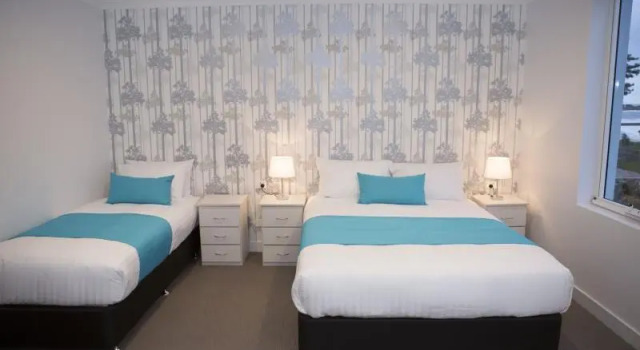 Двухместный номер Standard с красивым видом из окна Beach Hotel