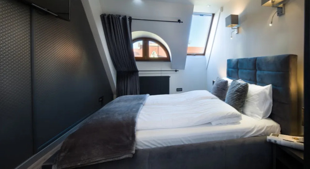 Люкс c 1 комнатой с видом на город Aparthotel New Lux