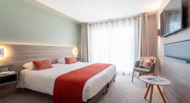 Двухместный номер Standard Цокольный этаж Hôtel & Spa Vitalparc, The Originals Collection