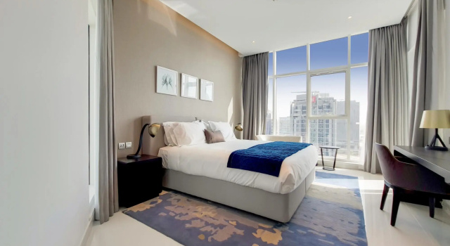 Business Bay - Damac Maison Prive Tower A 1509, Забронировать Отель Дубай Эмират Дубай, рядом с Al Wajeha Al Maeyah Marine Transport Station