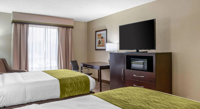 Четырёхместный номер Standard Comfort Inn Pearl-Jackson