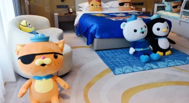Кровать в общем номере Shangrao Raoshang Chengyue Hotel