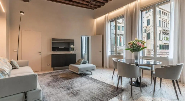 Апартаменты Deluxe с 2 комнатами с видом на канал Palazzo Morosini Degli Spezieri - Lifestyle Apartments