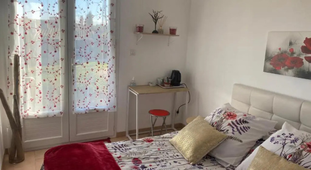 Standart çift kişilik oda Chambre d'hôtes Les Cigales