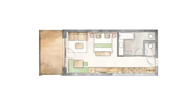Полулюкс с видом на горы Living & Spa Vitalhotel Edelweiss