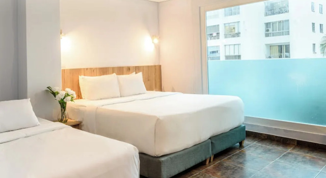 Трёхместный номер Standard с видом на город Hotel Caribbean Cartagena