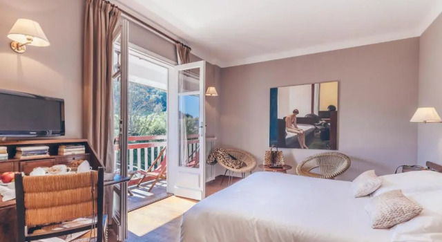 Номер Deluxe Hôtel Arcé - Piscine , Padel, Cheminée