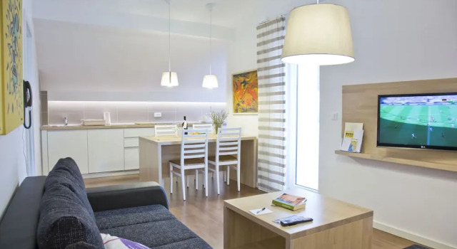 Апартаменты Superior c 1 комнатой с балконом Villa Dalmatina