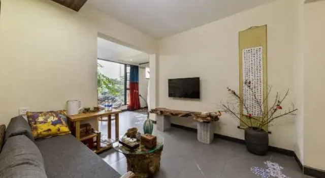 Кровать в общем номере Jianshui ancient city second flower inn