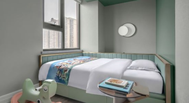 Семейный тент с 2 комнатами Yunting Hotel