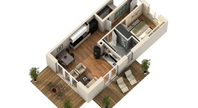 Hafendorf Haus 7_ Apartment 5, Забронировать Апартаменты/квартира Плау-ам-Зе Plauer See