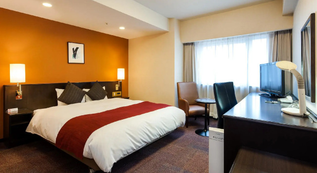 Двухместный номер Deluxe Daiwa Roynet Hotel Mito