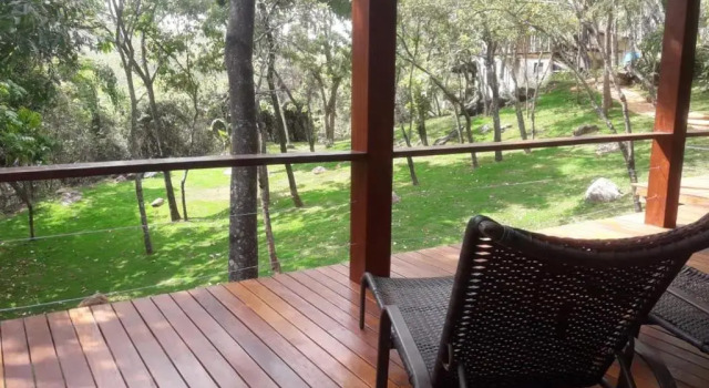 Шале Luxury с видом на сад Pousada Santa Vila