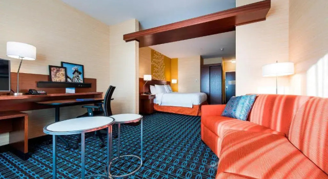 Двухместная студия Fairfield Inn & Suites by Marriott Leavenworth