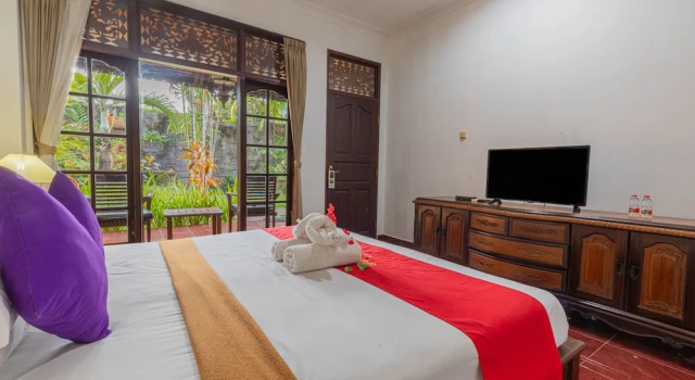 Двухместный номер Superior c 1 комнатой с балконом и с видом на сад Sans Vibes Puri Mango Hotel Sanur