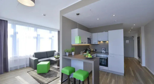 Апартаменты Deluxe Appartello Smarttime living Hamburg