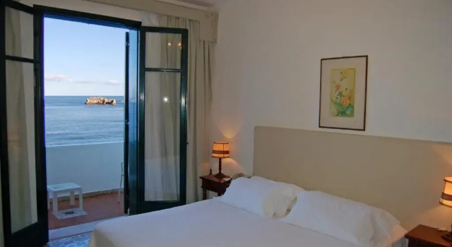 Двухместный номер с видом на море Hotel Lido Mediterranee