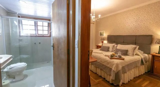 Двухместный номер Luxury с балконом Pousada das Hortênsias