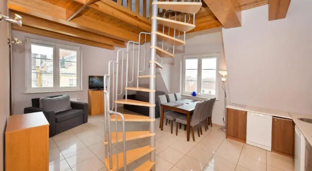 Апартаменты Дуплекс с красивым видом из окна Apartamenty Zacisze