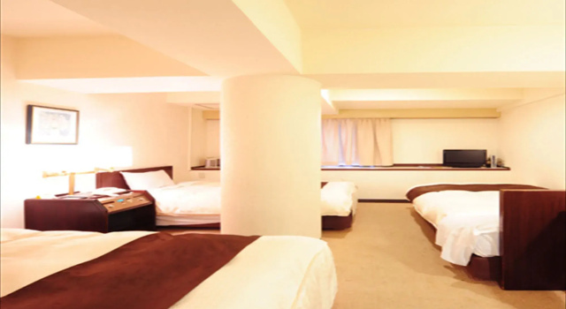 Трёхместный номер Standard Hiroshima Kokusai Hotel