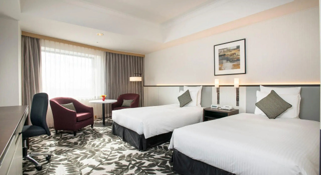 Номер Premium с видом на город ANA Crowne Plaza Hotel Grand Court Nagoya by IHG
