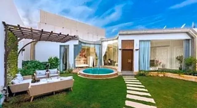 شاليهات المقصد Al Maqsd Chalets, Buchen Sie Chalet Hotels in Provinz Riad mit Pool, Schwimmbad