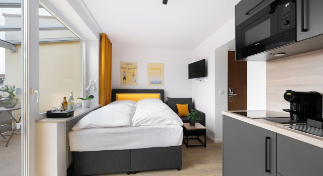 Двухместный номер Standard Homaris Apartments München Laim