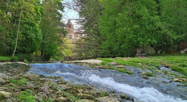 Le Moulin de L'O - L'Orle Rose, Забронировать Отель Семюр-ан-Осуа Côte-d'Or, рядом с Musée Municipal